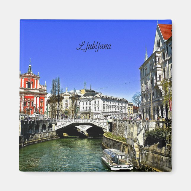 Íman Ljubljana, Eslovênia (Frente)