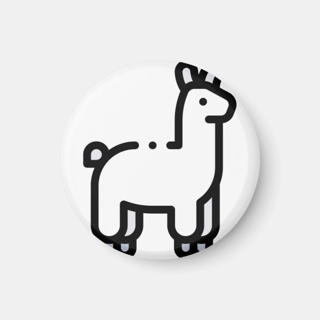 Íman Llama (Frente)