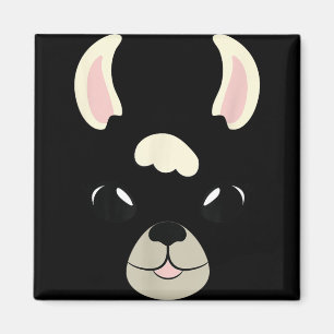 Íman Llama Face Halloween Costume Alpaca Amantes