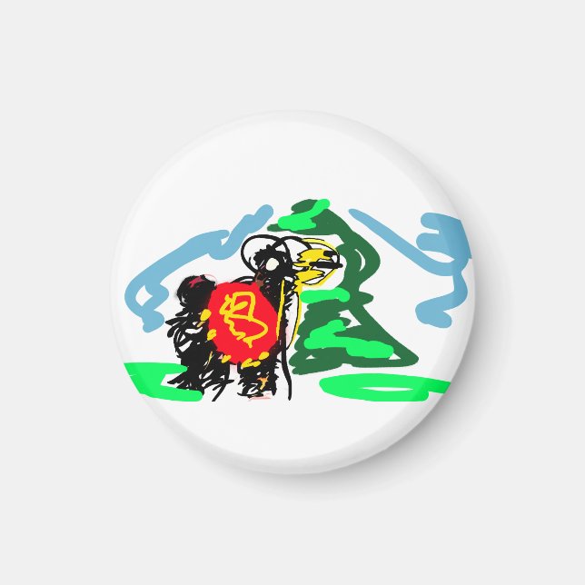 Íman Llama  fun   (Frente)