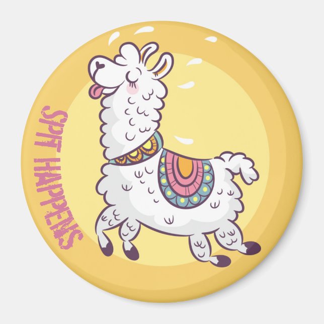 Íman Llamas Magnet (Frente)