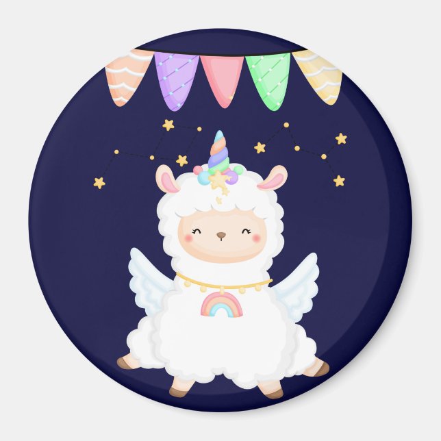 Íman Llamas Magnet (Frente)