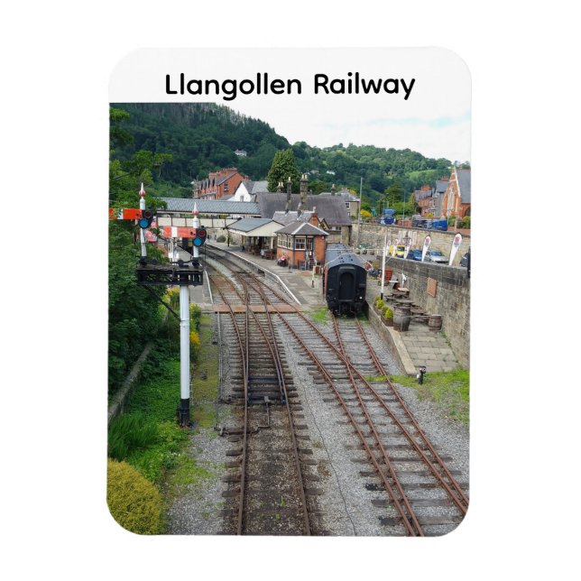 Íman Llangollen Railway Magnet (Vertical)