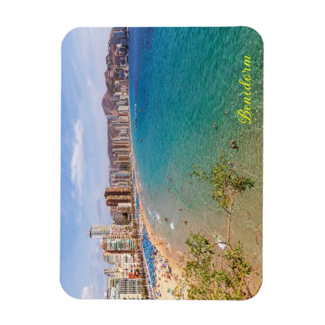 Íman Llevant Beach, Benidorm, Costa Blanca, Espanha (Vertical)