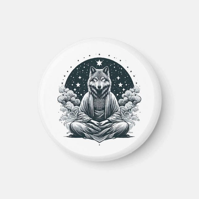 Íman Lobo Consciente (Frente)