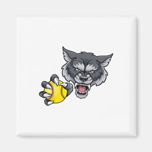 Íman Lobo Lobisomem Softll Ll Animal Mascote
