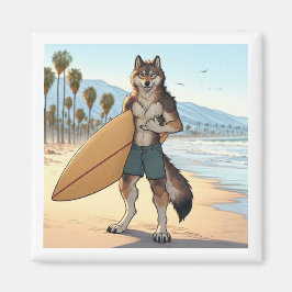 Íman Lobo Surfista