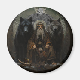 Íman Lobos de Odin - Geri & Freki