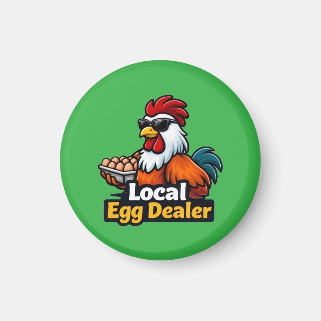 Íman Local egg dealer, gansta, roster. (Frente)