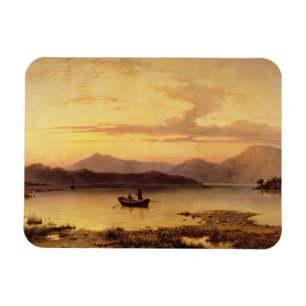Íman Loch Etive, de Bonawe - noite, 1875 (óleo no Ca