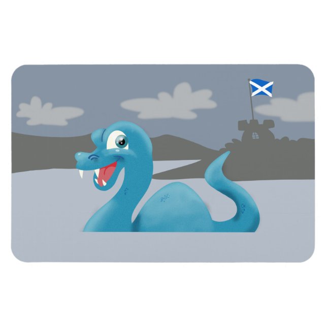 Íman Loch Ness Monster (Horizontal)