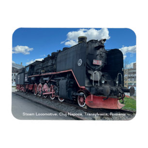 Íman Locomotiva a Vapor, Cluj-Napoca, Romênia, em uma