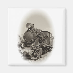 Íman Locomotiva de vapor velha