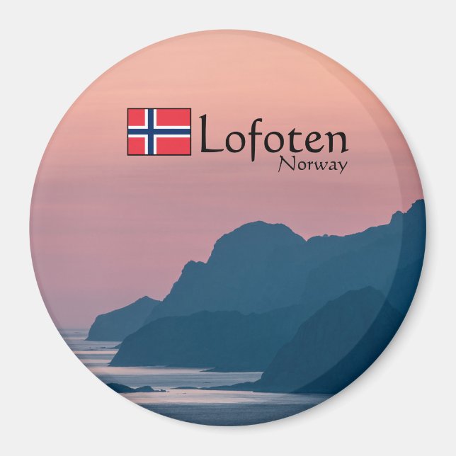 Íman Lofoten Noruega (Frente)