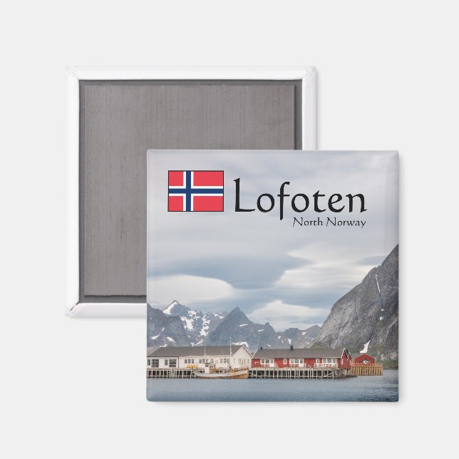 Íman Lofoten Noruega (Front/Back)