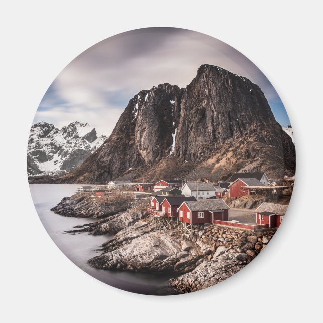 Íman Lofoten Norway Souvenir (Frente)