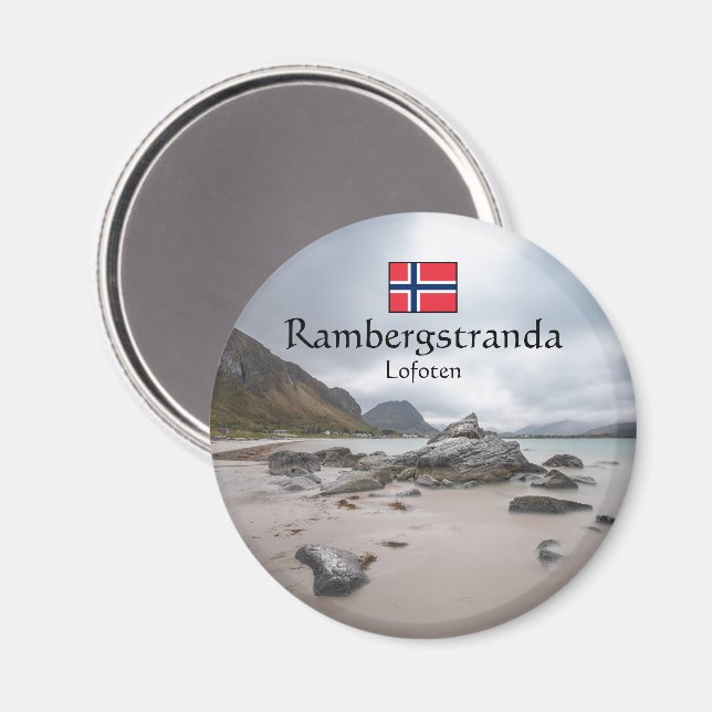 Íman Lofoten Ramberg Beach (Front/Back)