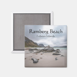 Íman Lofoten Ramberg Beach