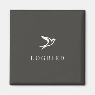 Íman LOGBIRD — ímã quadrado