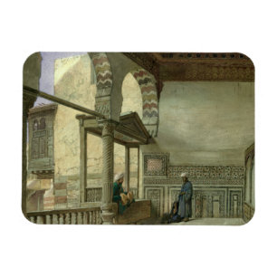 Íman Loggia da casa do Bey de Memlook Radnau, o Cairo