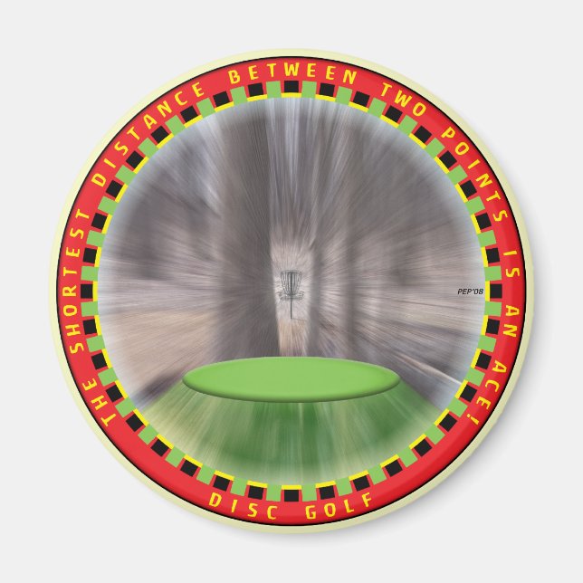 Íman Lógica de golfe de disco nº 2 (Frente)