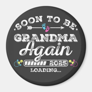 Íman Logo de Logo de Avó Novamente 2025 Círculo de Carr