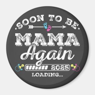 Íman Logo de Logo de Mãe Novamente em 2025 Círculo de C