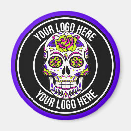 Íman Logo do Roller Derby Roxo Preto