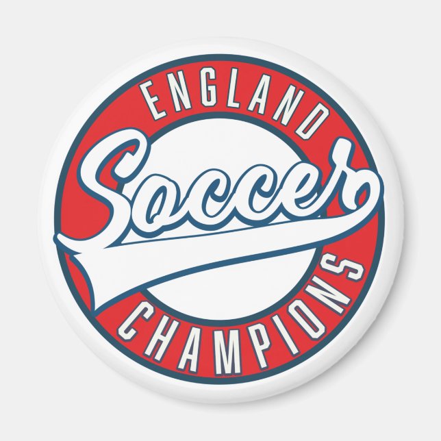 Íman logo dos campeões de futebol da Inglaterra (Frente)