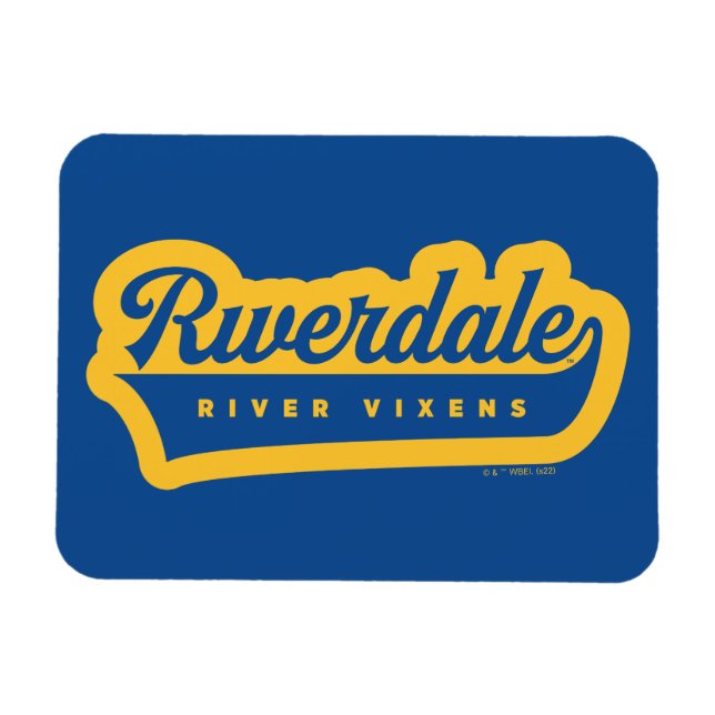 Íman Logo Riverdale River Vixens (Horizontal)