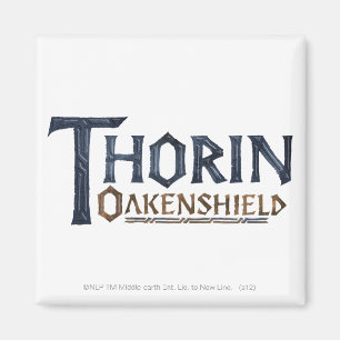 Íman Logo THORIN OAKENSHIELD™ azul