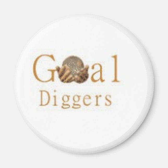 Íman Logotipo 2 de Diggers de Meta (Frente)