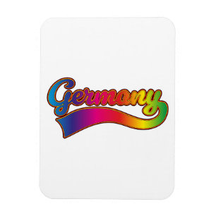 Íman logotipo alemão Rainbow