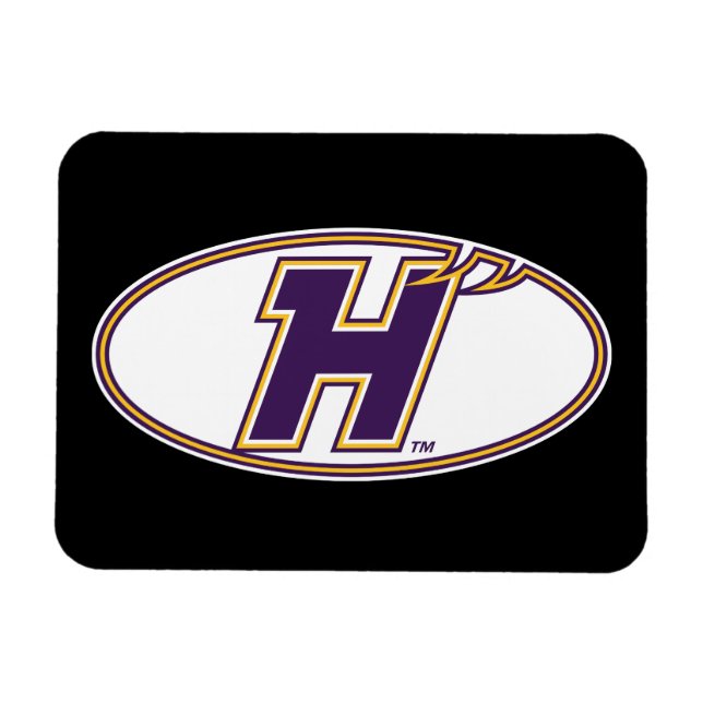Íman Logotipo Atlético Hunter College Hawks (Horizontal)