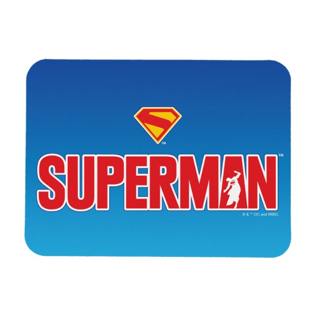 Íman Logotipo clássico do Super-Homem (Horizontal)