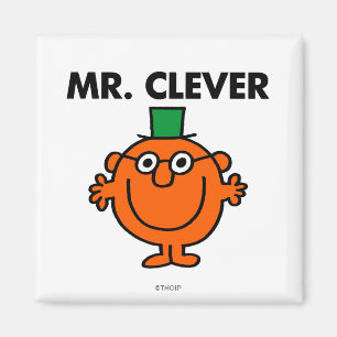 Íman Logotipo Clássico Mr Clever