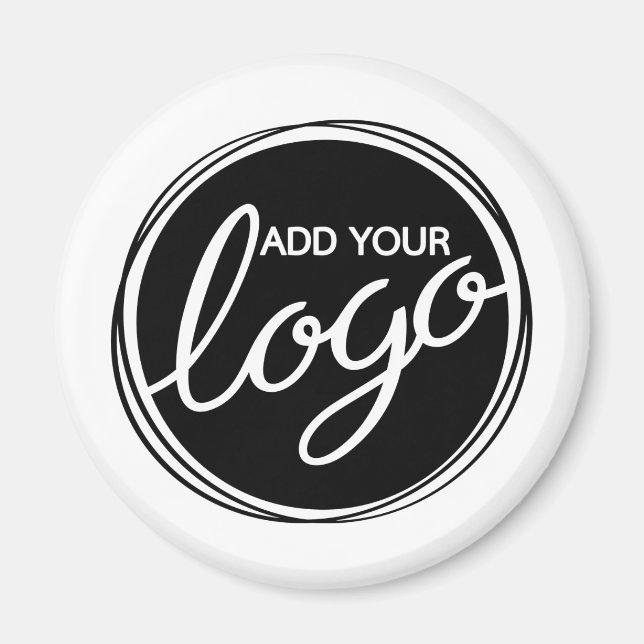 Íman Logotipo comercial personalizado (Frente)