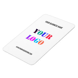 Íman Logotipo comercial personalizado Texto do Promocio