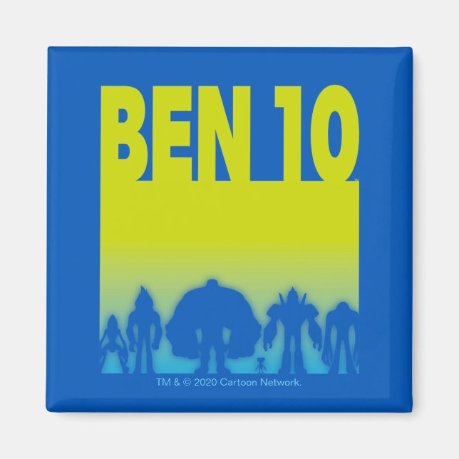 Íman Logotipo da Alienígena Ben 10 (Frente)