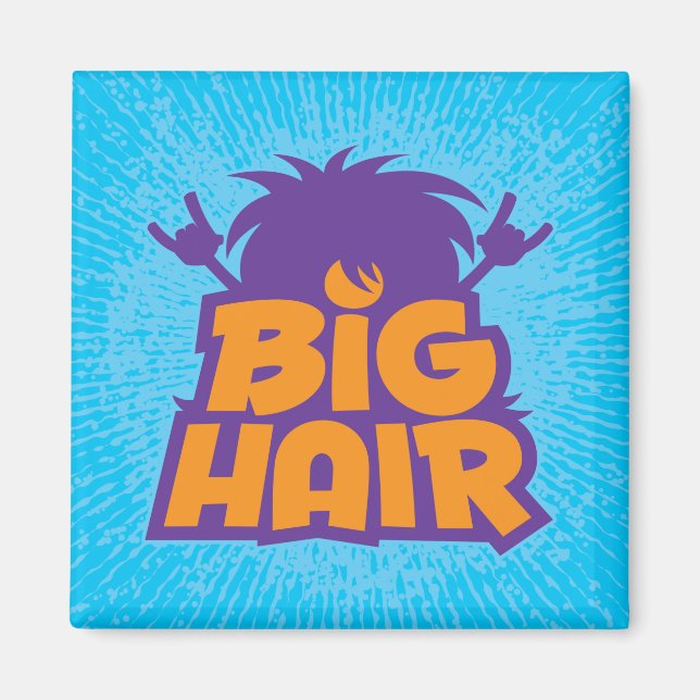 Íman Logotipo da Banda do cabelo grande (Frente)