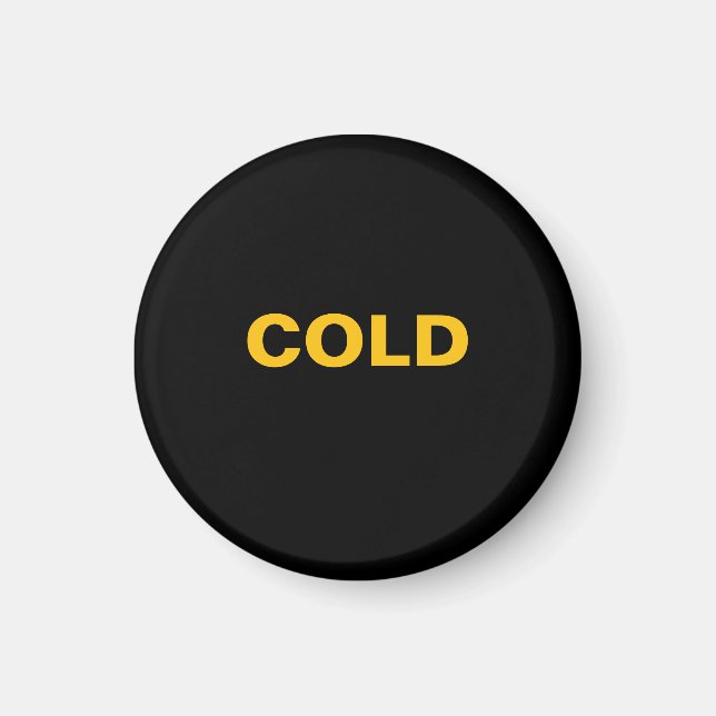 Íman Logotipo da COLD (Frente)