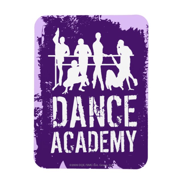 Íman Logotipo da Dance Academy Silhouettes (Vertical)