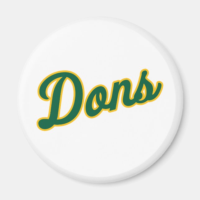 Íman Logotipo da Dons Script (Frente)