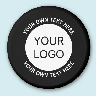 Íman Logotipo da Empresa ou Qualquer Imagem e Texto Edi