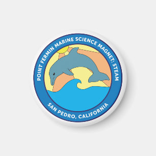 Íman Logotipo da escola primária Point Fermin