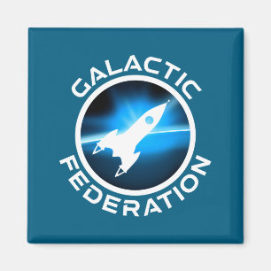 Íman Logotipo da Federação Galáctica _1