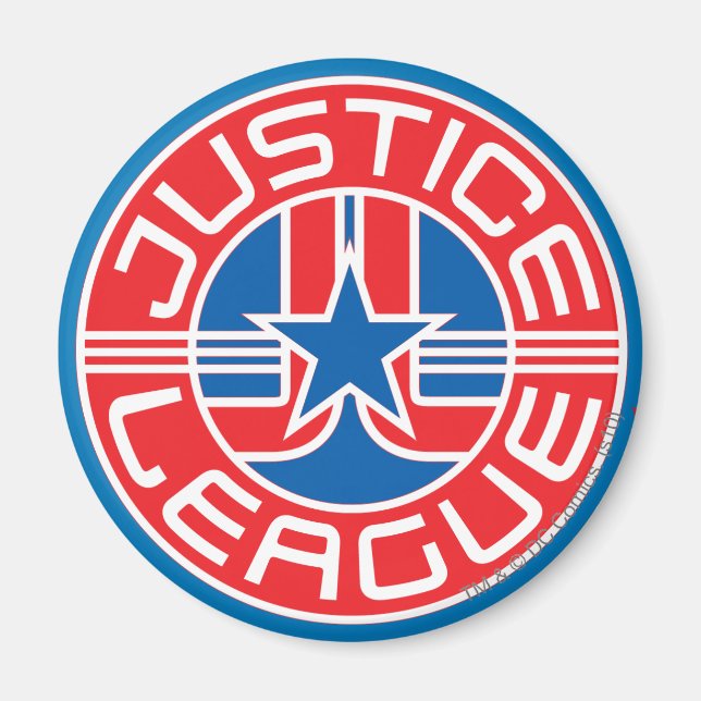 Íman Logotipo da Liga da Justiça (Frente)
