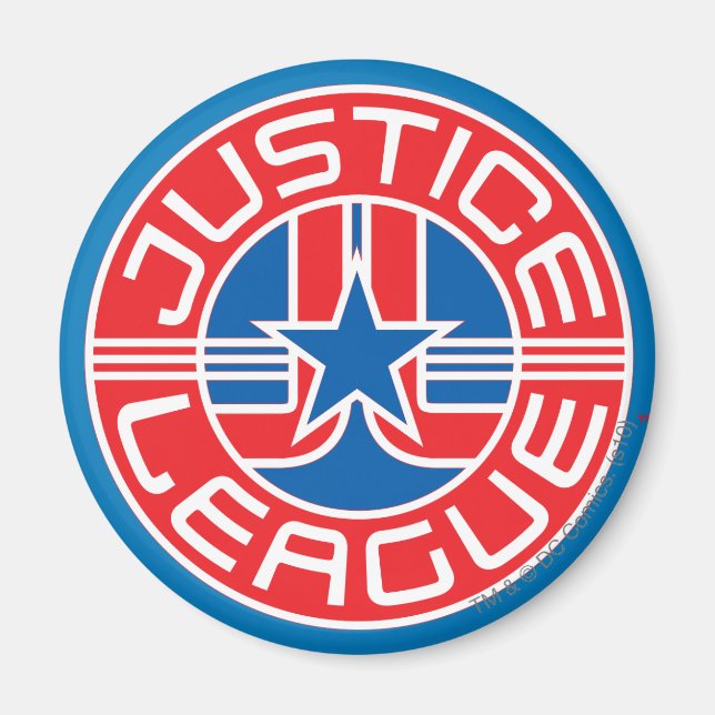Íman Logotipo da Liga da Justiça (Frente)