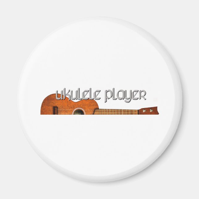 Íman Logotipo da Revista Ukulele Player (Frente)