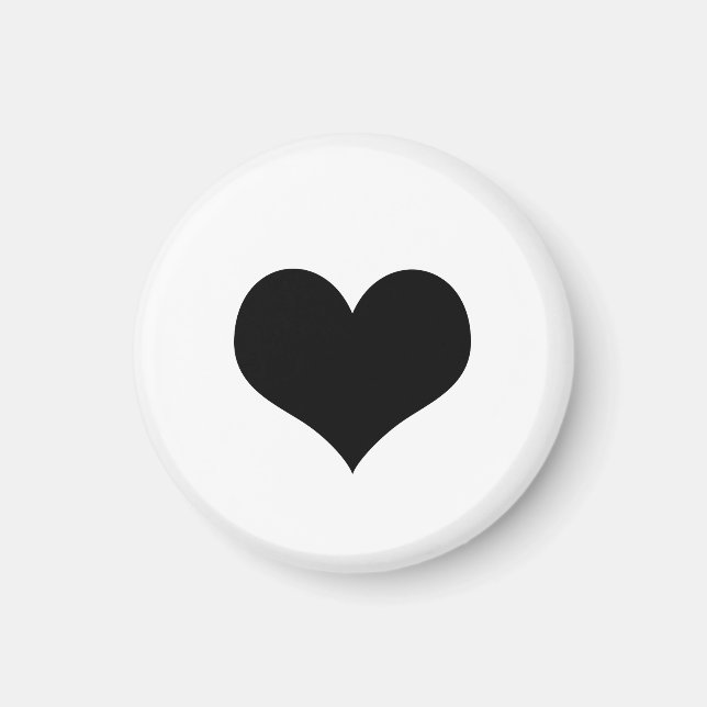 Íman Logotipo da sua empresa redonda personalizada (Frente)